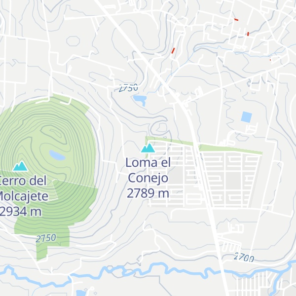 Map of Loma el Conejo