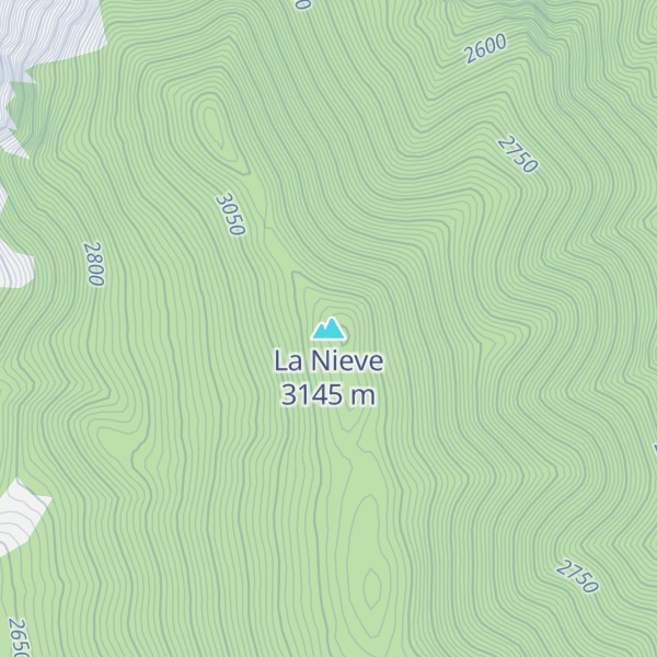 Map of La Nieve