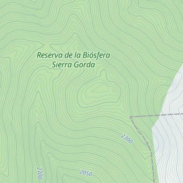 Map of El Potrerillo