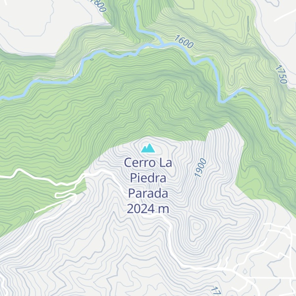 Map of Cerro La Piedra Parada