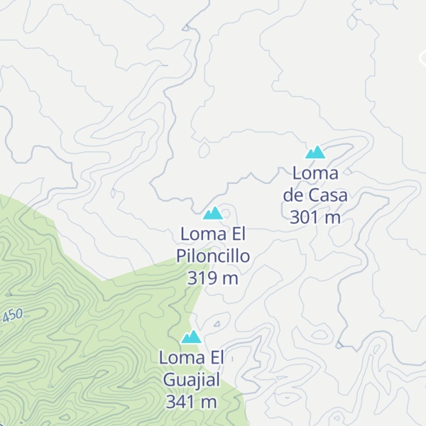 Map of Loma El Piloncillo