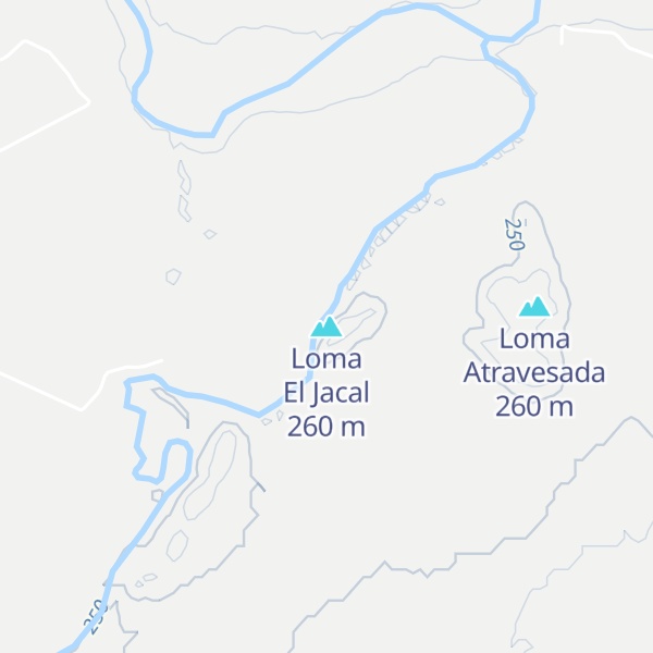 Map of Loma El Jacal