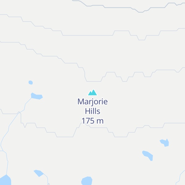 Map of Marjorie Hills