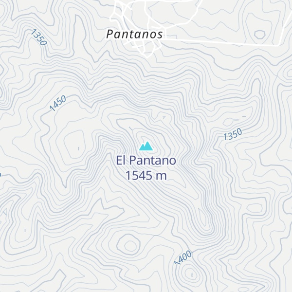 Map of El Pantano