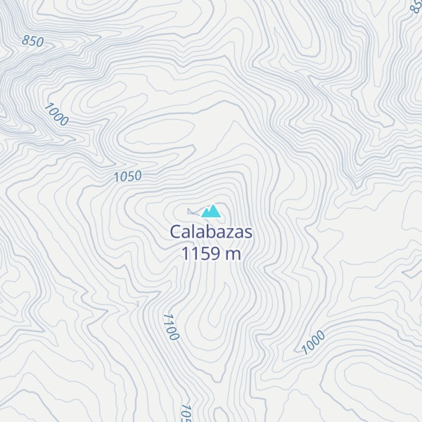 Map of Calabazas