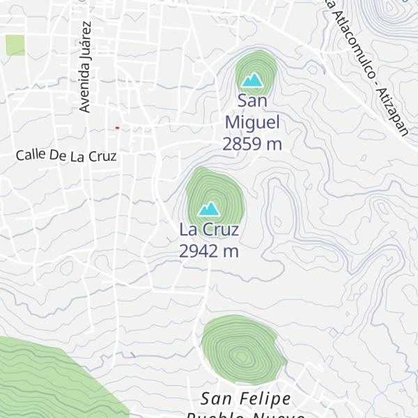 Map of La Cruz