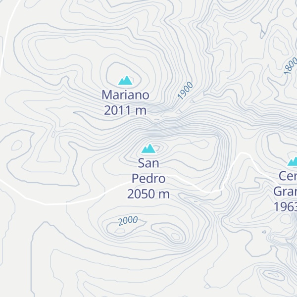 Map of San Pedro