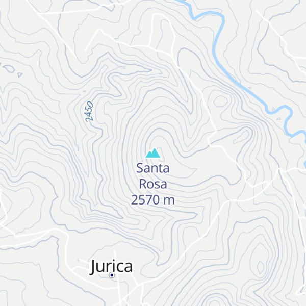 Map of Santa Rosa