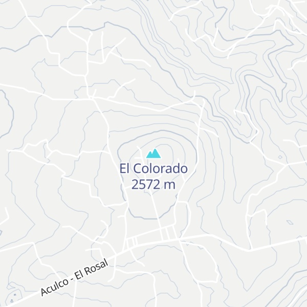 Map of El Colorado