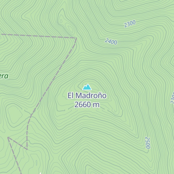 Map of El Madroño