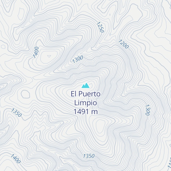 Map of El Puerto Limpio