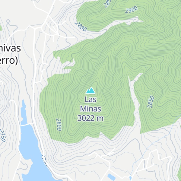 Map of Las Minas