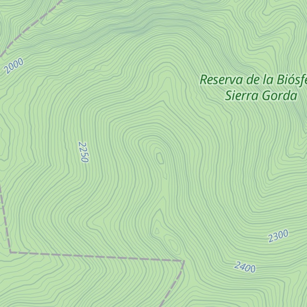 Map of Cerro Los Tecolotes