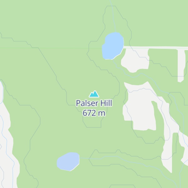 Map of Palser Hill