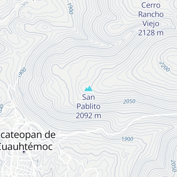 Map of San Pablito