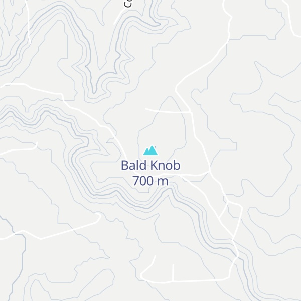 Map of Bald Knob