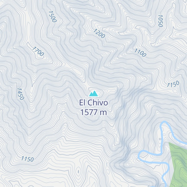 Map of El Chivo