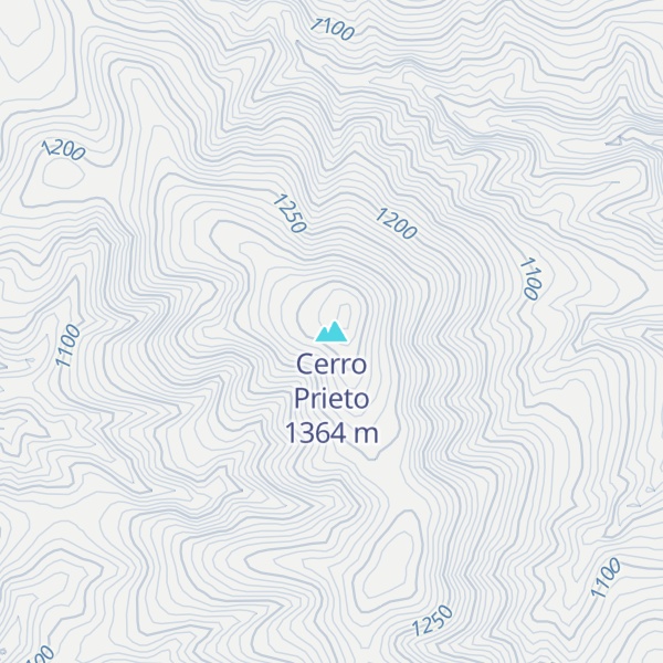 Map of Cerro Prieto