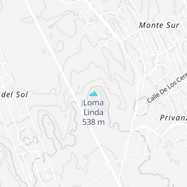 Map of Loma Linda