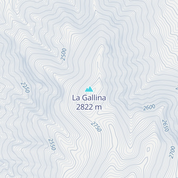 Map of La Gallina