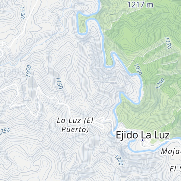 Map of Cerro La Pedregosa