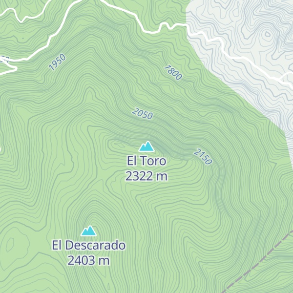 Map of El Toro