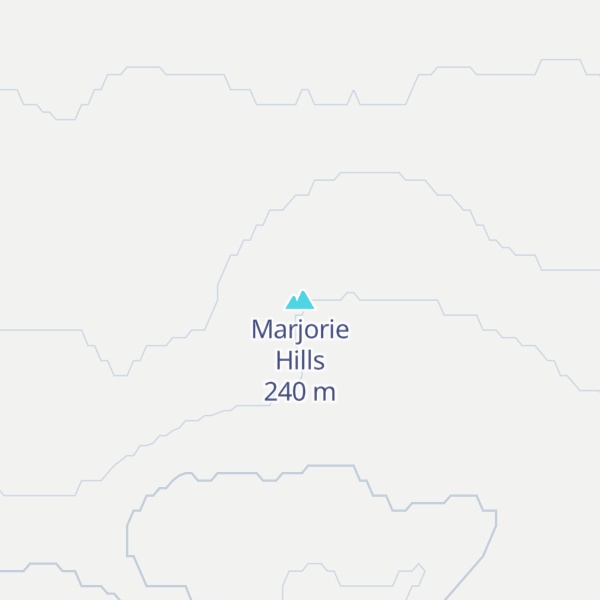 Map of Marjorie Hills
