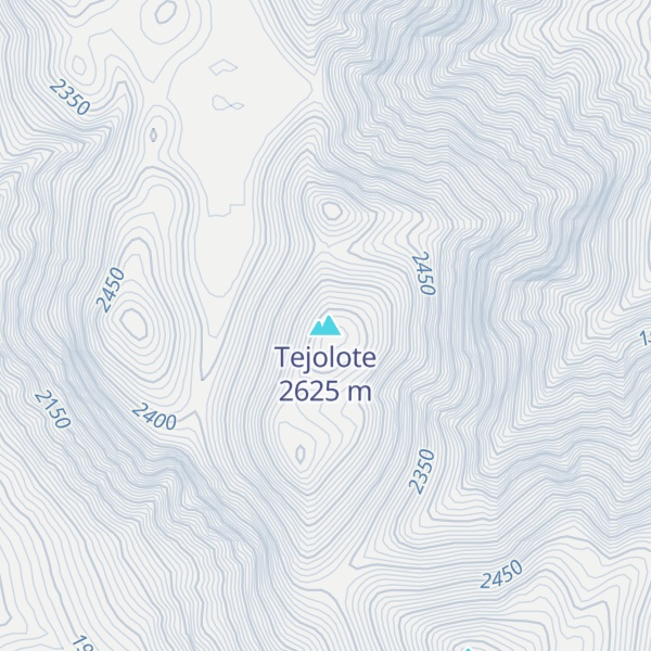 Map of Tejolote