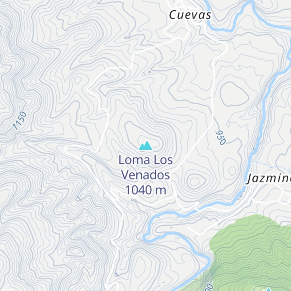 Map of Loma Los Venados