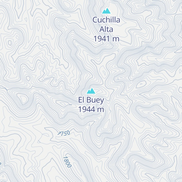 Map of El Buey