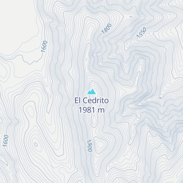 Map of El Cedrito