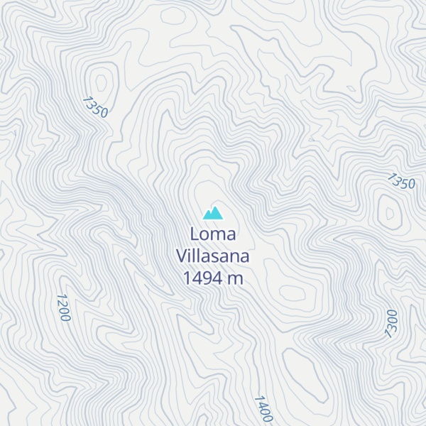 Map of Loma Villasana