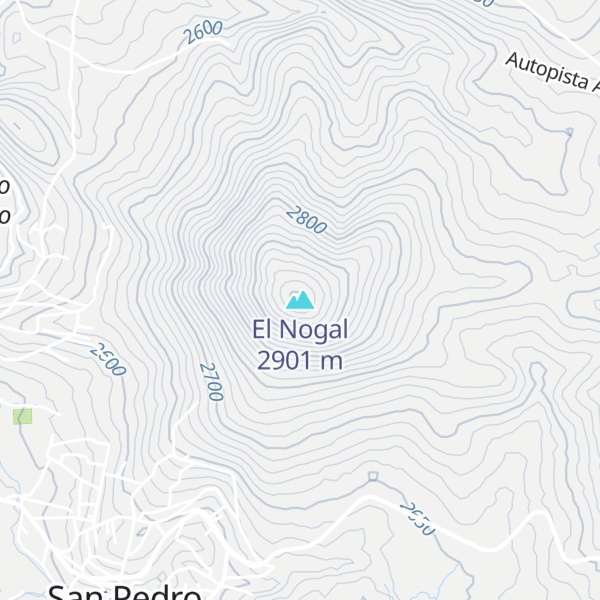 Map of El Nogal