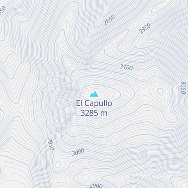 Map of El Capullo