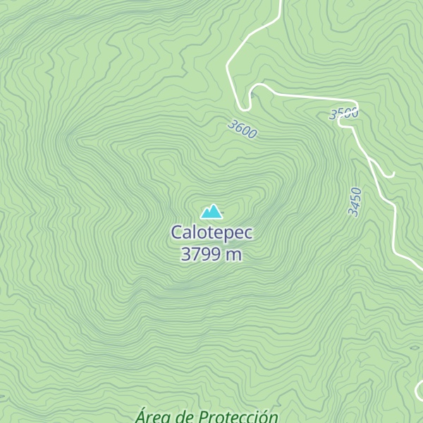 Map of Calotepec