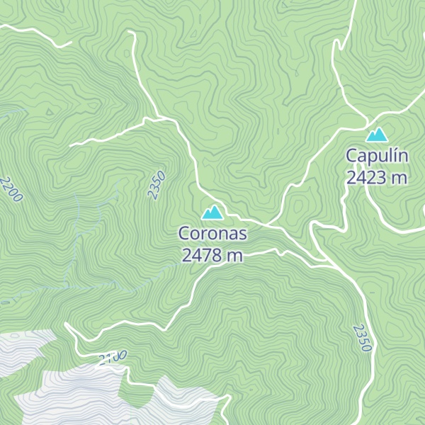 Map of Coronas