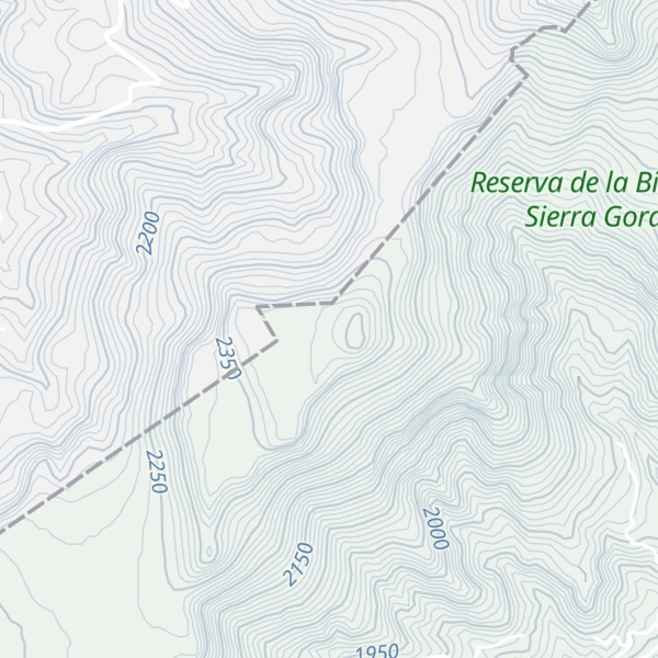 Map of El Tejocote