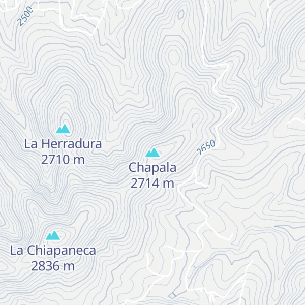 Map of Chapala