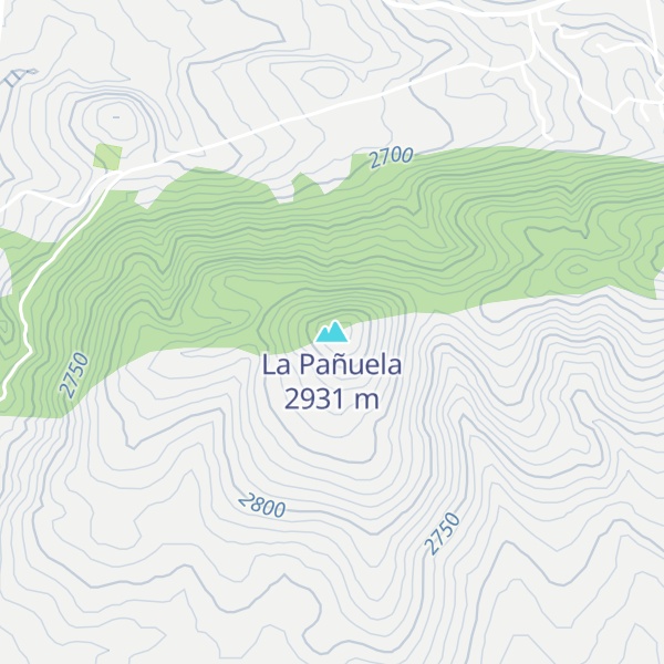 Map of La Pañuela