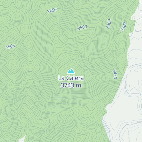 Map of La Calera