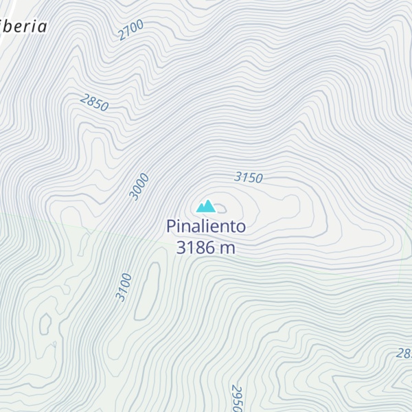 Map of Pinaliento