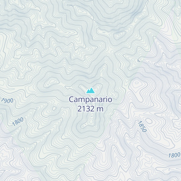 Map of Campanario