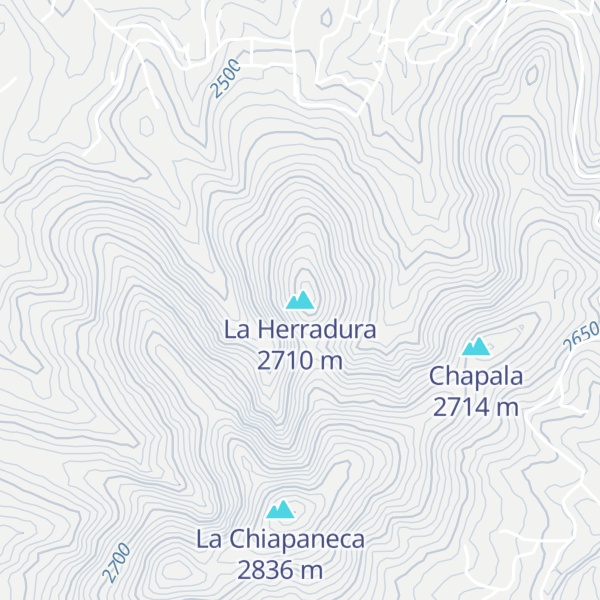 Map of La Herradura