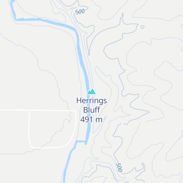 Map of Herrings Bluff