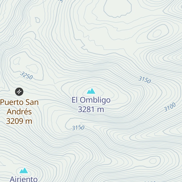 Map of El Ombligo