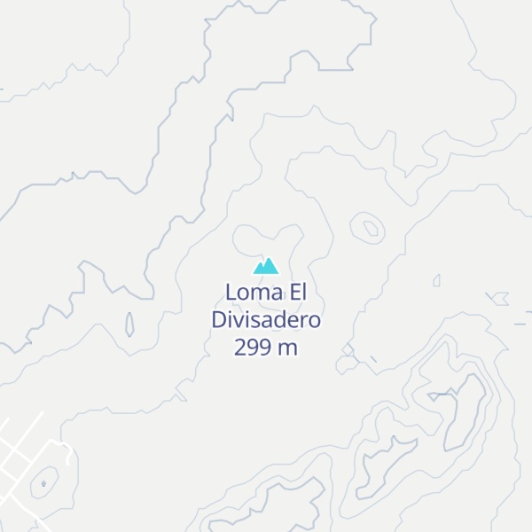 Map of Loma El Divisadero
