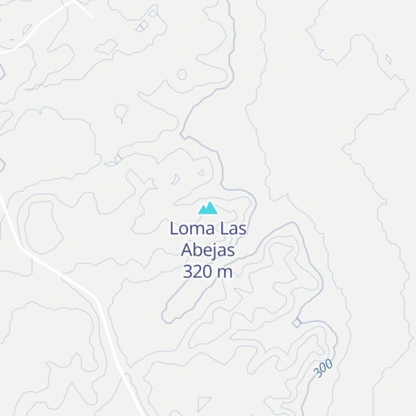 Map of Loma Las Abejas