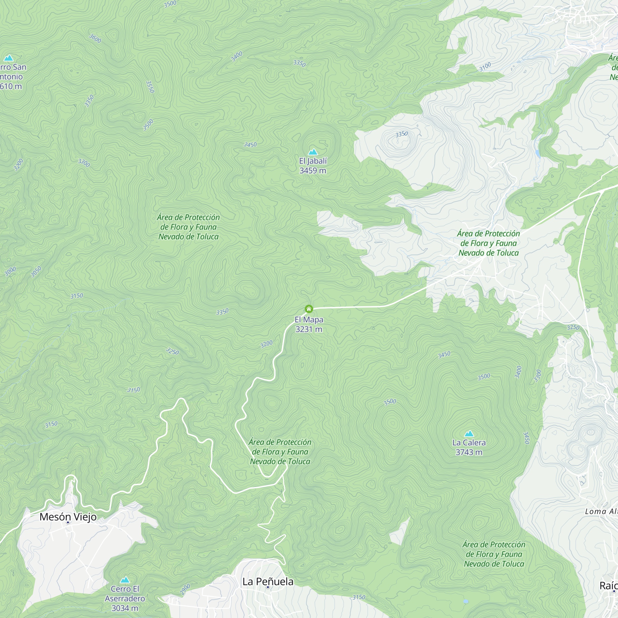 El Mapa map