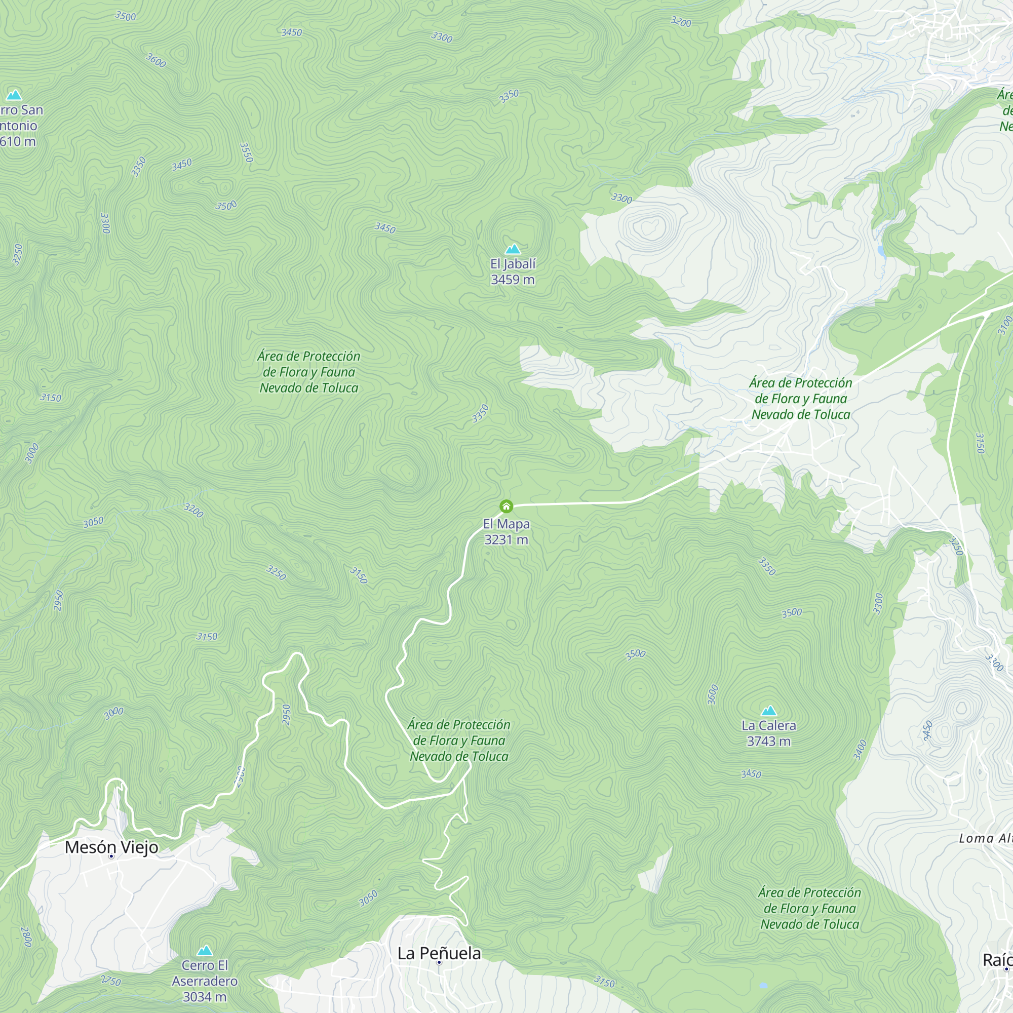 El Mapa map