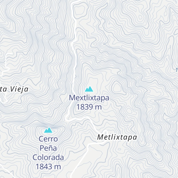Map of Mextlixtapa
